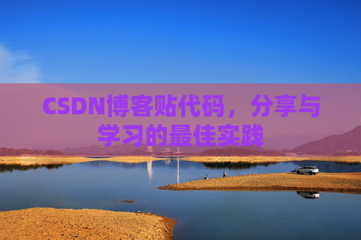CSDN博客贴代码，分享与学习的最佳实践